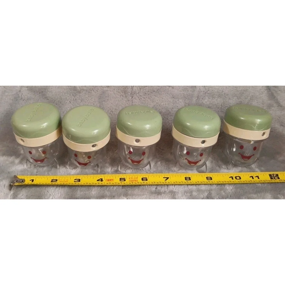 Baby Bullet Replacement Parts Short Cup Blade 5 Date Dial Storage Cups READ‎